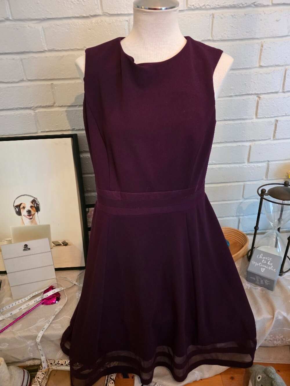 Calvin Klein Plum Dress